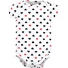 image:imageHudson Baby Baby Girls 3pc Cotton BodysuitsGirl Daddy Red Black