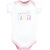 image:imageHudson Baby Baby Girls 3pc Cotton BodysuitsGirl First Valentine Easter