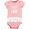 image:imageHudson Baby Baby Girls 3pc Cotton BodysuitsGrandmas Love Tutu