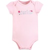 image:imageHudson Baby Baby Girls 3pc Cotton BodysuitsHappy Girl Wreath