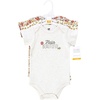 image:imageHudson Baby Baby Girls 3pc Cotton BodysuitsHello Beautiful
