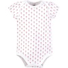 image:imageHudson Baby Baby Girls 3pc Cotton BodysuitsHoney Bunny Flower