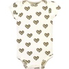 image:imageHudson Baby Baby Girls 3pc Cotton BodysuitsLeopard Hearts