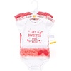 image:imageHudson Baby Baby Girls 3pc Cotton BodysuitsLife is Sweeter Tutu