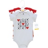 image:imageHudson Baby Baby Girls 3pc Cotton BodysuitsLove Hearts