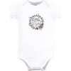 image:imageHudson Baby Baby Girls 3pc Cotton BodysuitsMamas Bestie Flower