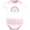 image:imageHudson Baby Baby Girls 3pc Cotton BodysuitsModern Rainbow