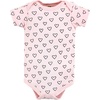 image:imageHudson Baby Baby Girls 3pc Cotton BodysuitsModern Rainbow