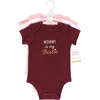 image:imageHudson Baby Baby Girls 3pc Cotton BodysuitsMommy My Bestie