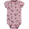 image:imageHudson Baby Baby Girls 3pc Cotton BodysuitsPlum Wildflower