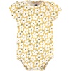 image:imageHudson Baby Baby Girls 3pc Cotton BodysuitsSage Floral Wreath