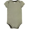 image:imageHudson Baby Baby Girls 3pc Cotton BodysuitsSage Floral Wreath