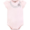 image:imageHudson Baby Baby Girls 3pc Cotton BodysuitsSo Pretty Flower