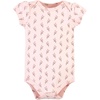 image:imageHudson Baby Baby Girls 3pc Cotton BodysuitsSoft Painted Floral