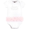 image:imageHudson Baby Baby Girls 3pc Cotton BodysuitsSparkle Princess Tutu