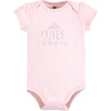 image:imageHudson Baby Baby Girls 3pc Cotton BodysuitsSparkle Princess Tutu