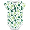 image:imageHudson Baby Baby Girls 3pc Cotton BodysuitsSt Patricks Rainbow