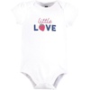 image:imageHudson Baby Baby Girls 3pc Cotton BodysuitsStrawberry Love