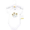 image:imageHudson Baby Baby Girls 3pc Cotton BodysuitsSunflower Love
