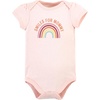 image:imageHudson Baby Baby Girls 3pc Cotton BodysuitsSunshine Rainbows