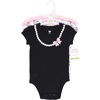 image:imageHudson Baby Baby Girls 3pc Cotton BodysuitsToile