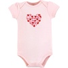 image:imageHudson Baby Baby Girls 3pc Cotton BodysuitsValentine Hearts
