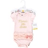 image:imageHudson Baby Baby Girls 3pc Cotton BodysuitsVintage Blossom Tutu