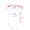 image:imageHudson Baby Baby Girls 3pc Cotton BodysuitsWild Flower Garden