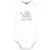 image:imageHudson Baby Baby Girls 3pc Cotton BodysuitsWild Flower Garden