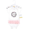 image:imageHudson Baby Baby Girls 3pc Cotton BodysuitsWild Flower Tutu