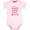 image:imageHudson Baby Baby Girls 3pc Cotton BodysuitsWonderful Floral