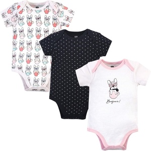 image:imageHudson Baby Baby Girls 3pc Cotton BodysuitsBlack Bonjour