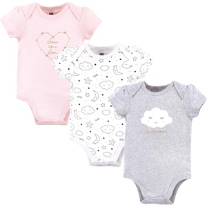 image:imageHudson Baby Baby Girls 3pc Cotton BodysuitsDreamer