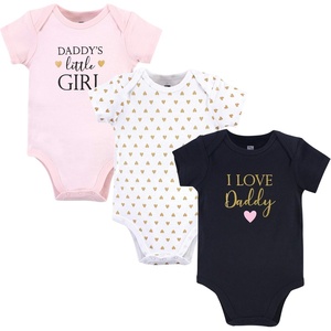 image:imageHudson Baby Baby Girls 3pc Cotton BodysuitsGirl Daddy