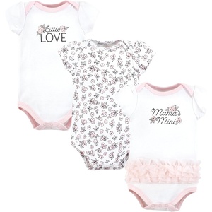 image:imageHudson Baby Baby Girls 3pc Cotton BodysuitsMini Primrose Tutu