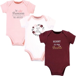 image:imageHudson Baby Baby Girls 3pc Cotton BodysuitsMommy My Bestie