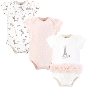 image:imageHudson Baby Baby Girls 3pc Cotton BodysuitsParis Tutu
