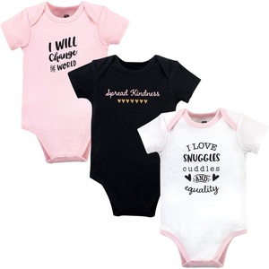 image:imageHudson Baby Baby Girls 3pc Cotton BodysuitsSpread Kindness