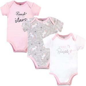 image:imageHudson Baby Baby Girls 3pc Cotton BodysuitsWhimsical Unicorn