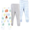 image:imageHudson Baby Basics Unisex Baby Everyday Cotton Pants 3PackSpringtime Hunt