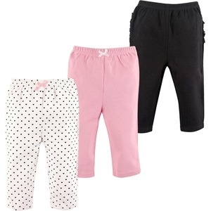 image:imageHudson Baby Basics Unisex Baby Everyday Cotton Pants 3PackSweet Hearts
