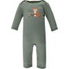image:imageHudson Baby Unisex Baby Cotton Coveralls Forest Fox 03 Months