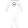 image:imageHudson Baby Unisex Baby Cotton Coveralls GirlDaddy Red Black 1218 Months