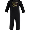 image:imageHudson Baby Unisex Baby Cotton Coveralls GirlDaddy Red Black 912 Months