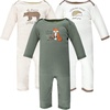 image:imageHudson Baby Unisex Baby Cotton Coveralls Forest Fox 03 Months
