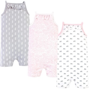 image:imageHudson Baby Unisex Cotton RompersElephant