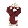 image:imageHudson Baby Unisex Thermal Layette Set 4pcAcorn Botanical Long Sleeve