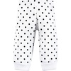 image:imageHudson Baby Unisex Thermal Layette Set 4pcBlack White Dots Short Sleeve