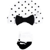 image:imageHudson Baby Unisex Thermal Layette Set 4pcBlack White Dots Short Sleeve