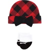 image:imageHudson Baby Unisex Thermal Layette Set 4pcGirl Buffalo Plaid Short Sleeve